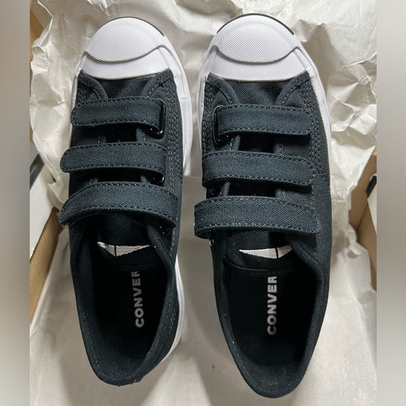 Converse Jack Purcell youth size 2 new shoes - Picture 3 of 4